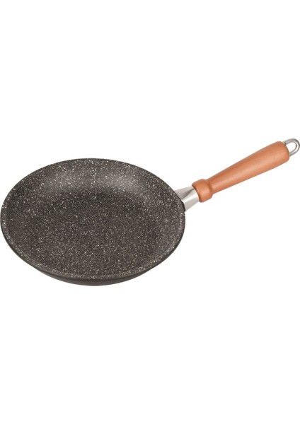 Granit Tava Ahşap Saplı 28cm