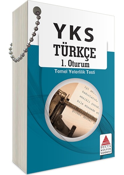 Yks 1. Oturum Türkçe Kartları Tyt