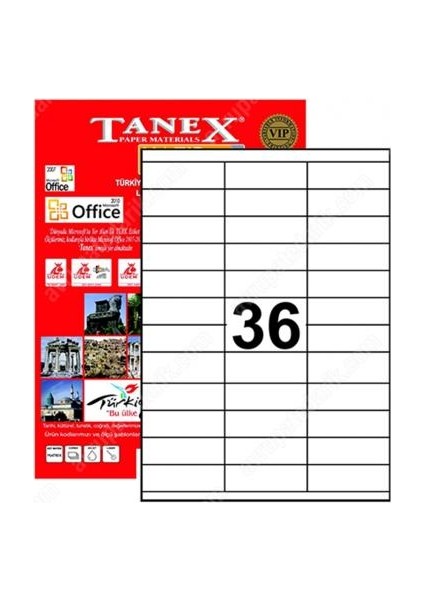 70X23 Laser Etiket Tw-2433