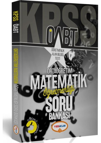 ÖABT Ortaöğretim Matematik Öğretmenliği Soru Bankası