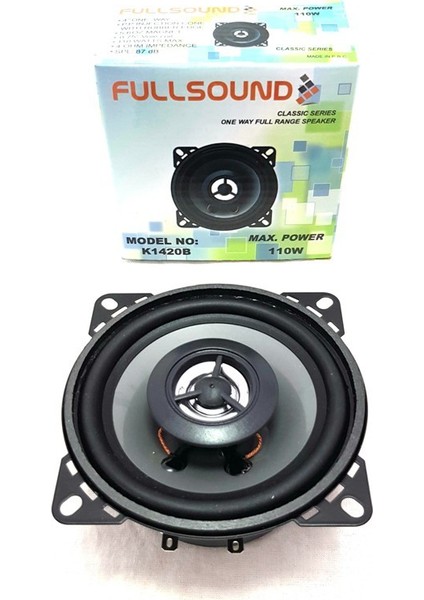 FullSound 10cm 110Watt Tweeterli Hoparlör