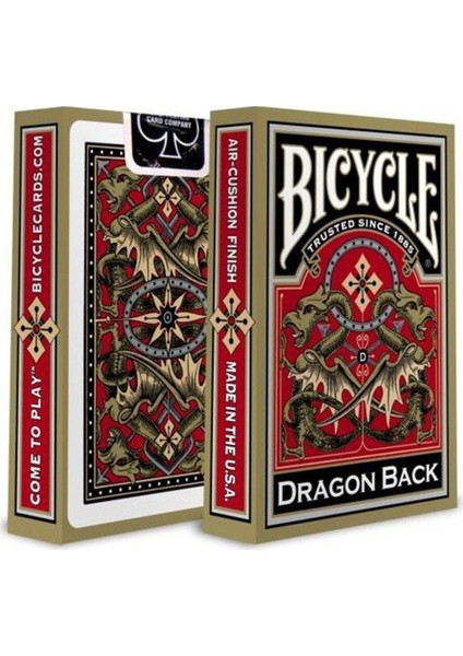 Bilardoavm Bicycle Dragon Back Oyun Kartı Destesi ( Bicycle Koleksiyonluk Oyun Kağıdı)