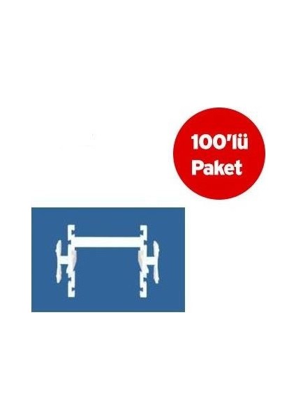 Cam Tuğla Derz Artısı 100'lu Paket Ct-SPACER fiyatları