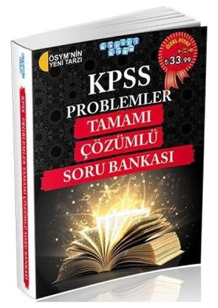 Akıllı Adam Kpss Problemler Tamamı Çözümlü Soru Bankası
