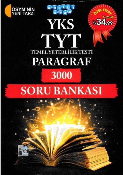 Akıllı Adam Yks Tyt Paragraf 3000 Soru Bankası
