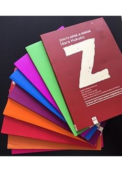 Zenith Kpss A Hukuk Seti 9 Kitap