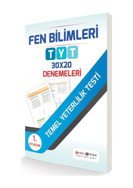 TYT 1. Oturum Fen Bilimleri 30X20 Denemeleri