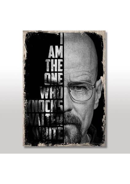 Ahşap Tablo Breaking Bad 25x35 Cm