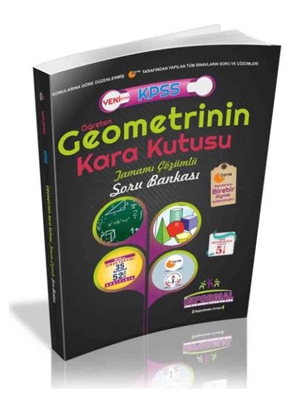 İnformal 2018 KPSS Geometrinin Kara Kutusu Tamamı Çözümlü Sor Bankası