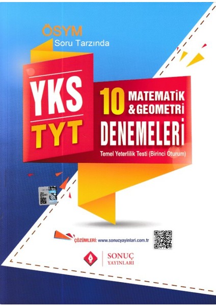 YKS TYT Matematik Geometri 10 Deneme