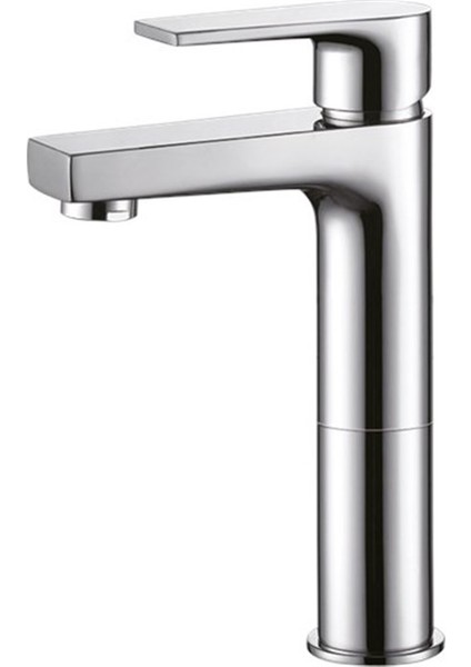 Sr6500 Sharp Uzun Lavabo Bataryası Krom
