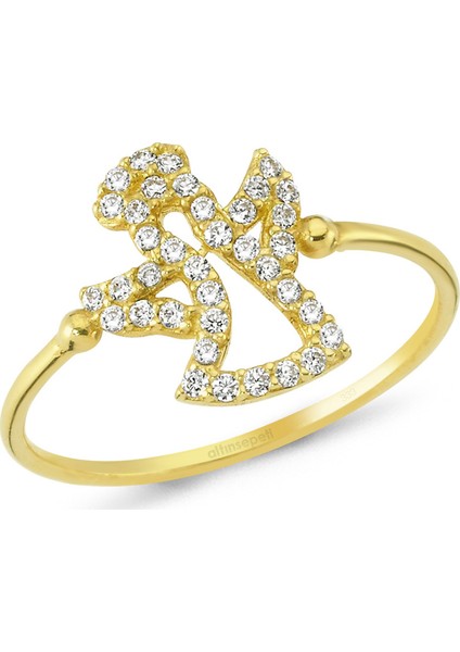 Altınsepeti Altın Melekli Yüzük As8Yz11