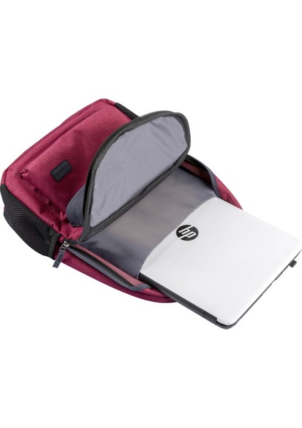 BP-V162BL 15,6 inç Notebook Sırt Çantası-Bordo-Lacivert