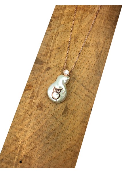 Orjinal İnci Tasarım Baykuş Kolye fiyatları