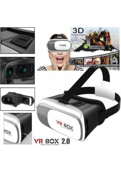 Vr Box 3D 3.1 Sanal Gerçeklik Gözlüğü fiyatları