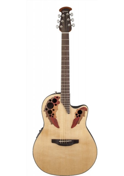 Ce44-4 Celebrity Elite Cutaway Natural Elektro Akustik Gitar -