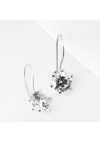 Tektaş 14 Ayar Beyaz Altın Sarkaç Küpe fiyatları