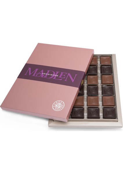 Madlen Sütlü-Bitter Çikolata Büyük Boy 572g