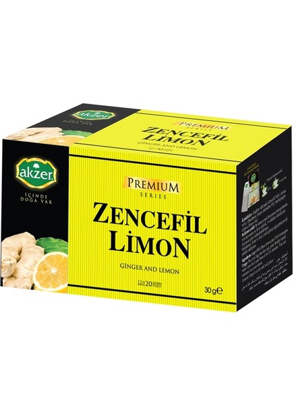 Zencefilli Limonlu Çay