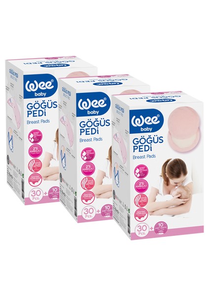 Göğüs Pedi 120 Adet (3 Kutu)