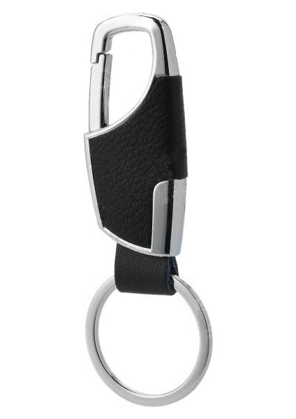 Lüks Deri 817K Çelik Anahtarlık