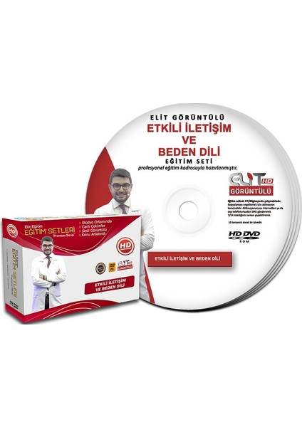 Etkili İletişim Ve Beden Dili Görüntülü Eğitim Seti