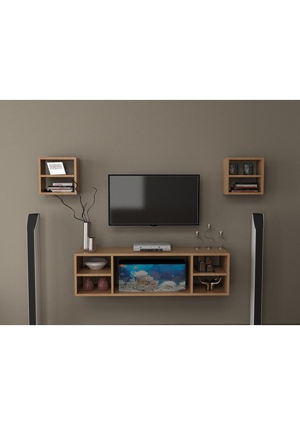 Miracle Tv Ünitesi 120 Cm Teak