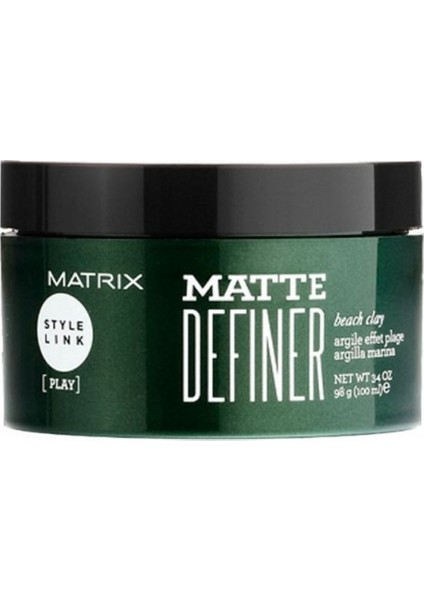 Style Link Play Matte Definer Güçlü Tutucu Mat Kil Wax 100 Ml