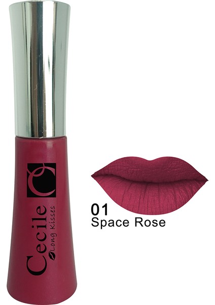 Kalıcı Mat Ruj / Long Kisses Lipgloss 01
