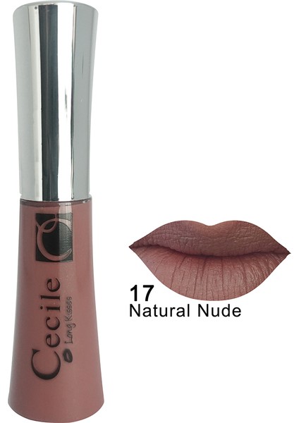 Kalıcı Mat Ruj / Long Kisses Lipgloss 17