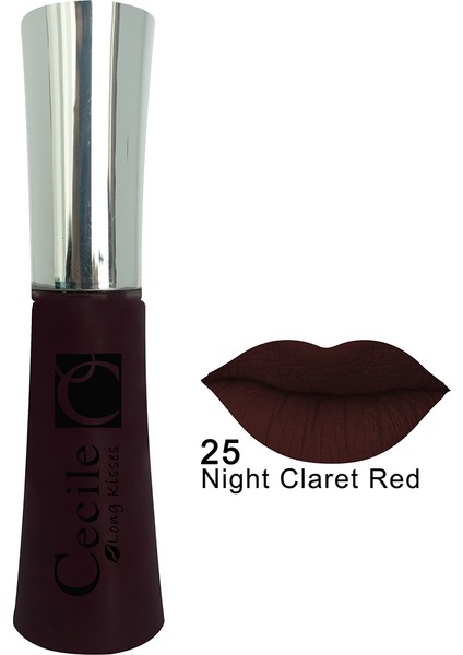Kalıcı Mat Ruj / Long Kisses Lipgloss 25