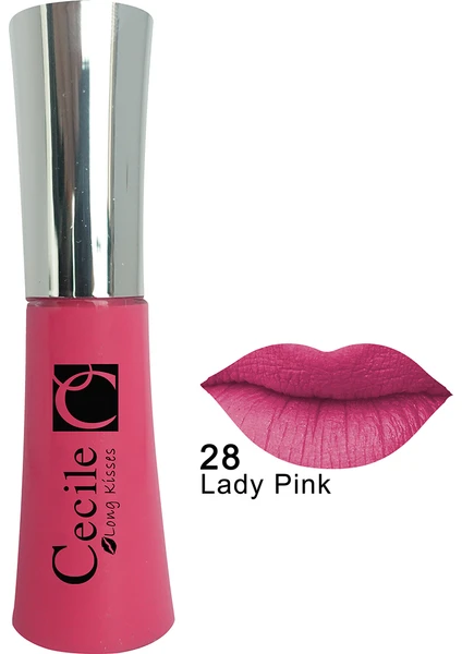 Kalıcı Mat Ruj / Long Kisses Lipgloss  28