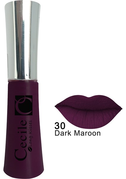 Kalıcı Mat Ruj / Long Kisses Lipgloss 30