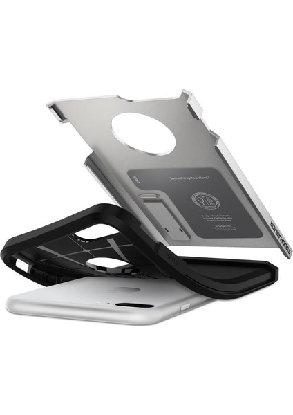 Apple iPhone 8 Plus - iPhone 7 Plus Kılıf Tough Armor 2 Satin Silver - 055CS22247 modelleri