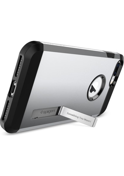 Apple iPhone 8 Plus - iPhone 7 Plus Kılıf Tough Armor 2 Satin Silver - 055CS22247 fırsatları