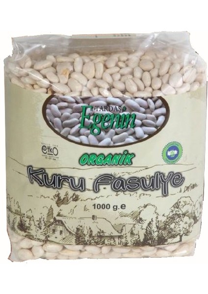 Tardaş Egenin Organik Kuru Fasulye 1 Kg