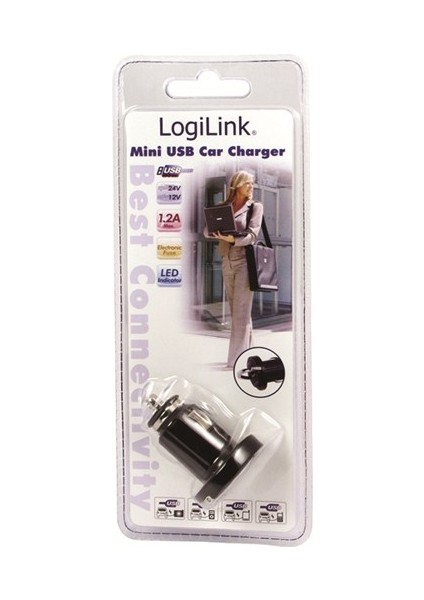 PA0027 USB 1200mA Mini Araç Şarjı