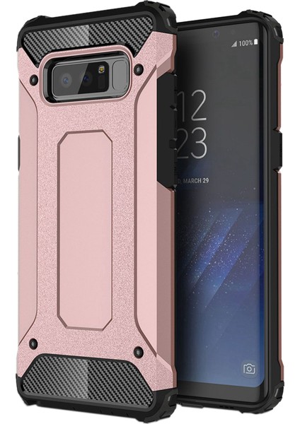 Samsung Note 8 Rugged Armor Kılıf Rose Gold