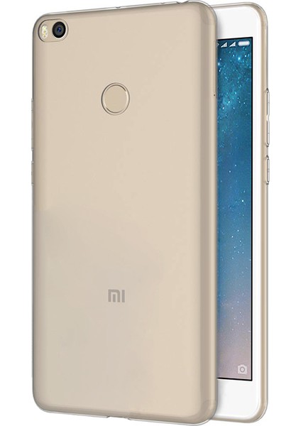 Xiaomi Mi Max 2 Transparent Soft Kılıf Beyaz