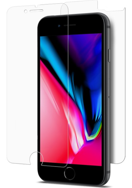 Apple iPhone 8 Plus Ön + Arka Nano Cam Ekran Koruyucu
