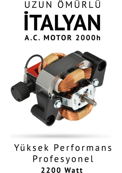 Energyx Pro Profesyonel Seri 2200 Watt Kuaför Fön Makinesi BEYAZ (İtalyan Motor) fiyatları