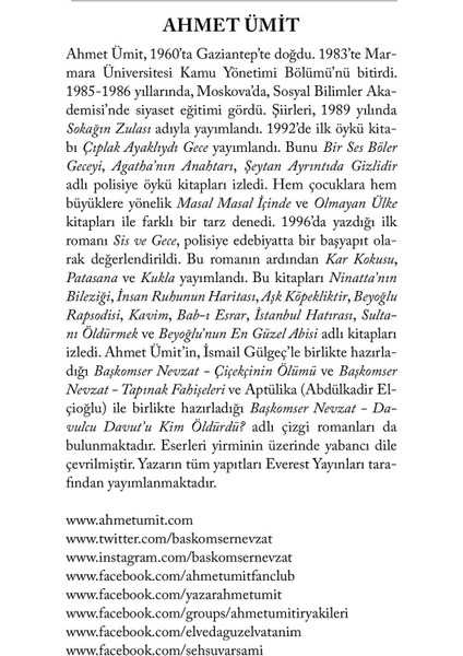 Elveda Güzel Vatanım - Ahmet Ümit