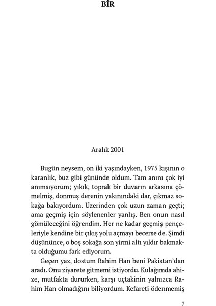 Uçurtma Avcısı - Khaled Hosseini