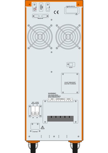 P.Pack SE 6 KVA (16x 7AH) 4-10dk (1F/1F) Online UPS MU06000N11EAV04