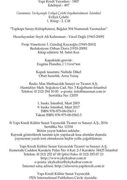 Günümüz Türkçesiyle Evliya Çelebi Seyahatnamesi () - Evliya Çelebi indirimleri