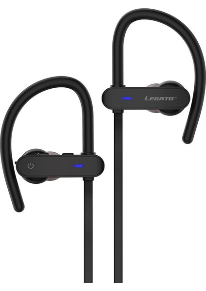 Legato R53E Kablosuz Bluetooth Suya Dayanıklı Spor Kulaklık Black - 000SD22615