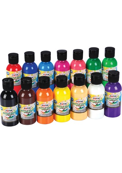 Akrilik Boya 100 Ml (Majenta) 6'Lı