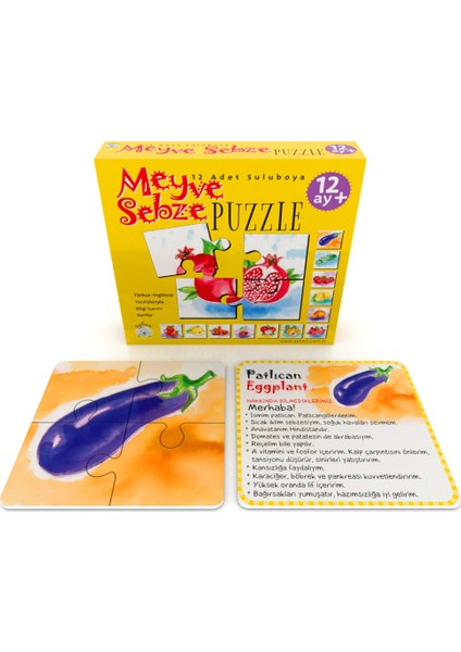 Meyve Sebze Puzzle