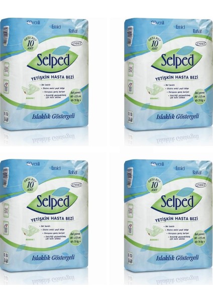 Belbantlı Hasta Bezi M 4 Paket x 20 Adet