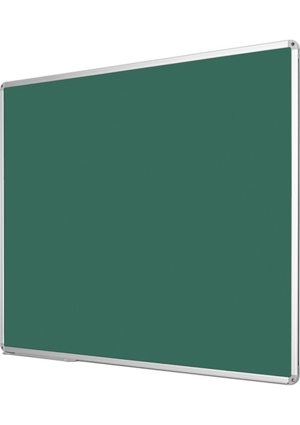 60 Cm X 200 Cm Alüminyum Çerçeve Duvara Monte Yeşil Kumaşlı Pano